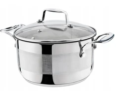 Galicja Nerūdijančio plieno indukcinis puodas 20 cm 3,4 l