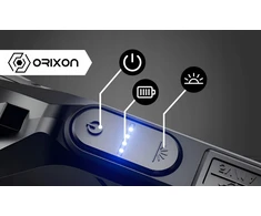 GALINGAS PAKRAUJAMAS PAIEŠKOS ŠVIESAS 7 LED APŠVIETIMO REŽIMAI IPX5 USB