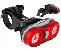 GALINIS DVIRAČIO LEMPAS MERIDA COMP PC 11 HL-MD047 2x0,5W LED 3 REŽIMAI AKUMULIATORIAI
