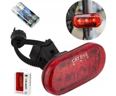 Galinis dviračio žibintas Cateye Rear Light TL-LD135-R OMNI 3, raudonas