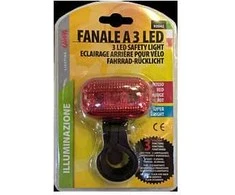 Galinis žibintas dvirač. Lampa raudonas