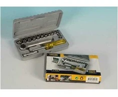 Beast Galvu atslēgu komplekts 1/4" 4-13mm 17 vnt. su dėklu
