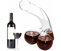 GARAFINA 550 ml STIKLINIS DEKANTERIS ALKOHOLINIS LAIKUMAS ILGAUS GĖRIMAS