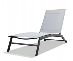 Gardenline Sodo gultas ANH0692, 195x63x34/90 cm, pilkas
