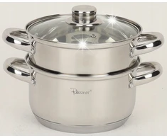 Garinimo puodas 22 cm 3 el garintuvo indukcinės dujos