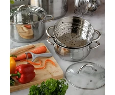 GARINIS PUODAS Indukcinės dujos KonigHOFFER Faro garintuvas 2,9L