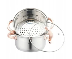 GARINIS PUODAS STEAMER 3 EL 18CM KLAUSBERG INDUKCIJA