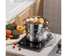GARINIS PUODAS STEAMER 4 EL 20CM KLAUSBERG INDUKCIJA