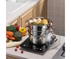 GARINIS PUODAS STEAMER 4 EL 24CM KLAUSBERG INDUKCIJA