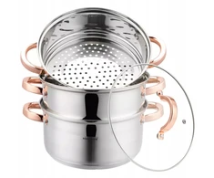 GARINIS PUODAS STEAMER 4 EL 24CM KLAUSBERG INDUKCIJA