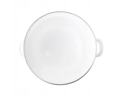 GARNK EMALIOWANY ODELO BON APPETIT 20CM 3,7L Baltas 1szt.