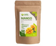 Garsc Natury ŠALČIUOJE DŽIOVINTŲ MANGO GRITŲ 20 g džiovintų vaisių BE CUKRAUS Saldus 0,02 kg