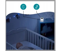 Garso kūdikio monitorius Babymoov Premium Care, 1400 m veikimo nuotolis, Digital Žalias, VOX režimas