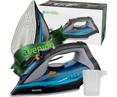 Garų lygintuvas 3000W keramika, 5 funkcijos, 4 apsaugos sistemos avenido AV 5046