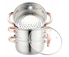 Garų puodas 4 guobos, 18cm, 2,5L KB-7726