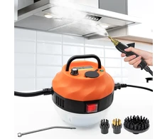 Garų valytuvas 2500 W, 6 greičiai, 3 šepečiai, 1000 ml bakas, kelių paviršių