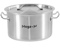 Gastronominis puodas su dangčiu 12L 30CM Indukcinės dujos Mega-M Standard
