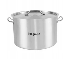 Gastronominis puodas su dangčiu 32L 40CM, skirtas indukcinėms dujoms Mega-M Standard