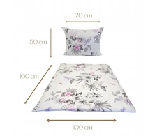 Geboki Sen Patalynė Dziecięca 100x160 + 50x70 Azalia Produkt Polski Medvilnė