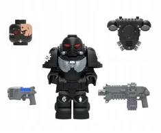 Geležinė ranka iš WH40K minifigūrėlės plytoms