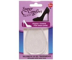 Gelinės kulnus pakeliančios pagalvėlės Super Comfort 1 pora permatomos
