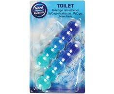 Geliniai klozeto gaivikliai Nord Clean 2x35g Ocean Fresh
