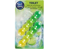 Geliniai klozeto gaivikliai Nord Clean 2x35g Lime Infusion
