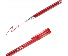 Gelinis rašiklis Berlingo X-gel, 0.5mm, raudonas
