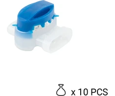 GELISio jungtis kabeliams, kurių maksimalus skersmuo yra 3,4 mm, 10 vnt. LM-CG10/10L