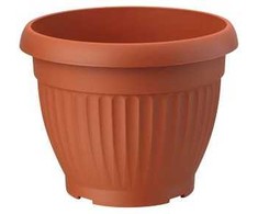 FORM PLASTIC Gėlių vazonas Dona 45cm terakotos spalvos