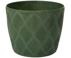 FORM PLASTIC Gėlių vazonas Flow Petit Eco 15cm Žalias