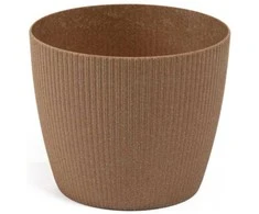 Lamela Bikuva.lt Gėlių vazonas Magnolija Jumper Wood 160x140mm Ruda