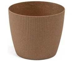 Lamela Gėlių vazonas Magnolija Jumper wood Ruda 140x120mm