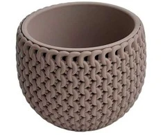 Prosperplast Gėlių vazonas Splofy Bowl Rudas 11x14cm