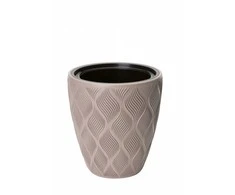 FORM PLASTIC Gėlių vazonas Srautas 30cm 15,5L, Rudas