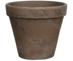 Gėlių vazonas Stan Ø11.5cm H9.5cm terakotinis/pilkas