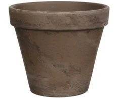 Gėlių vazonas Stan Ø13.5cm H11.5cm terakotinis/pilkas
