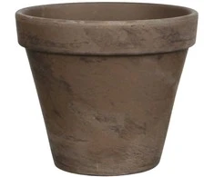 Gėlių vazonas Stan Ø15.5cm H13.5cm terakotinis/pilkas