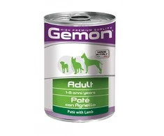 Gemon all breeds adult konservuotas paštetas suaugusiems šunims su ėriena 400g
