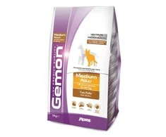Gemon medium adult visavertis pašaras suaugusiems šunims su vištiena 3kg