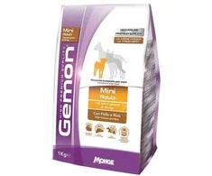 Gemon mini adult visavertis pašaras suaugusiems šunims su vištiena ir ryžiais 3kg