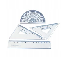 Geometrinis rinkinys 4 elementai 15cm Titanum