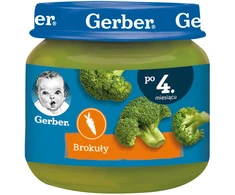 Gerber Brokolių vakarienė kūdikiams po 4 mėnesio 80 g
