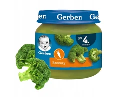 Gerber Dinner Brokoliai Daržovės nuo 4 mėnesių 80 g