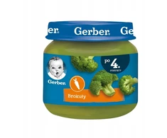 Gerber Dinner Brokoliai Daržovės nuo 4 mėnesių 80 g