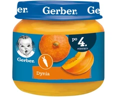 Gerber Moliūgų vakarienė nuo 4 mėnesių 80 g