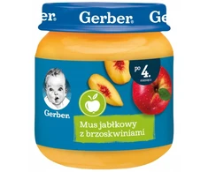 Gerber obuolių ir persikų tyrė vaikams 125 g