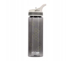Gėrimo buteliukas "medaus korys" pilkas 600ml Strigo