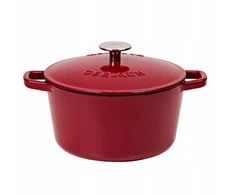 Gerlach Ketaus puodas 3 l NATUR IRON bordo