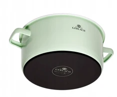 Gerlach Natur emaliuotas puodas 24 cm, 5l, žalias